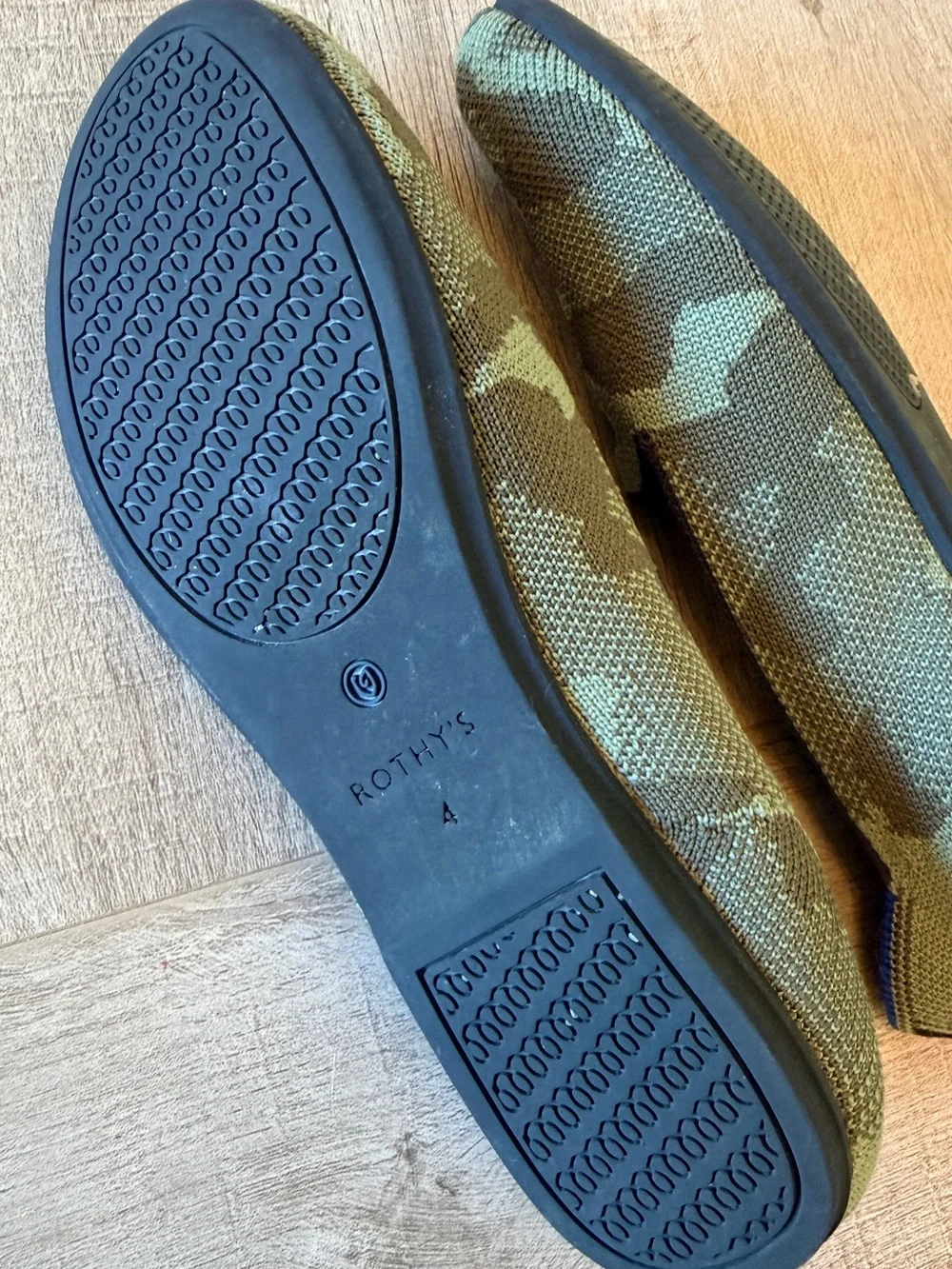 ROTHYS Kids Camo Slip-On Loafers Shoes